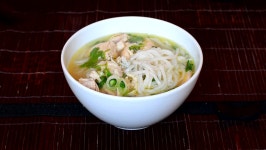 Man Eats Vietnamese Soup Pho 스톡 동영상 비디오(100% 로열티 프리) 6249341 | Shutterstock