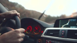 Young Man Driving the Car 스톡 동영상 비디오(100% 로열티 프리) 8965615 | Shutterstock
