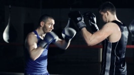Close up of Boxer Punching 스톡 동영상 비디오(100% 로열티 프리) 9607907 | Shutterstock