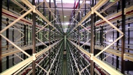 High Rack Storage Warehouse Illuminated 스톡 동영상 비디오(100% 로열티 프리) 9903473 | Shutterstock