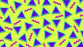 Retro Abstract 80s 90s Design 스톡 동영상 비디오(100% 로열티프리) 1016011132 | Shutterstock