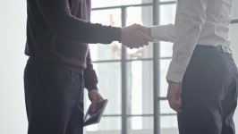two business partner shake hands when 스톡 비디오 | 11397464 | Shutterstock
