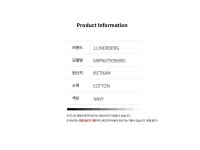 [해외배송][제이린드버그]SOMLE 골프 숏팬츠 GMPA07905 6855_NN - 리본즈(REEBONZ)