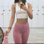 사이즈도 안보고 4로 샀다가 허리가 커요.. 보통 타브랜드도 M사면 허리가 커서 못잡아 REVIEW - 안다르 사이즈도 안보고 4로 샀다가 허리가... 