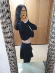 너무너무너무 예뻐요 키 160에 51키로 2사이즈 구매했어요 팔살이... 키 160에 51키로 2사이즈 구매했어요  팔살이 많이 쪘는데... 
