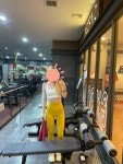 스펙크라 옐로우 사이즈2 로 구매했습니다. 사진대로 배꼽 위로... 스펙크라 옐로우 사이즈2 로 구매했습니다. 사진대로 배꼽 위로... 