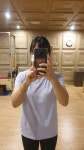 160에 54정도되는데 4사이즈 구매했어요~ 딱 붙는 스타일이... 160에 54정도되는데 4사이즈 구매했어요~ 딱 붙는 스타일이 아니여서... 