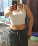 평균 체형이 아니라 온라인구매는 늘 불안해요. 후기를 봐도 의견이 다를 때가 많아 사 REVIEW - 안다르 평균 체형이 아니라 온라인구매는 늘... 