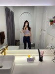 169/ 53 입니다. 평소 55입어요. 어때가 넓은편이라 상의 55는 살짝... 싸이즈는 REVIEW - 안다르 169/ 53 입니다. 평소 55입어요. 어때가... 