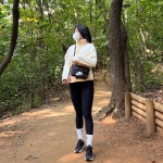 [스탭 리뷰] *SIZE : 160cm/50kg / 안다르사이즈 2~4/ 평소 타사이즈 44~55 *TOP : 소 REVIEW - 안다르 [스탭 리뷰] *SIZE : 160cm/50kg... 