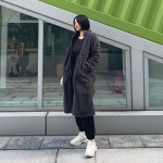 [스탭 리뷰] *SIZE : 172cm/66kg/안다르사이즈4~6/평소 타사이즈55~66 *TOP : 서스테 REVIEW - 안다르 [스탭 리뷰] *SIZE : 172cm/66kg... 