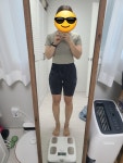 158 54하나는 4사이즈 하나는 6사이즈 구입햇는데 6사이즈가... REVIEW - 안다르 158 54하나는 4사이즈 하나는 6사이즈 구입햇는데 6사이즈가... 