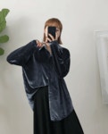 루즈핏을 입히다 [앙투] 너무포근한라운드컬러니트