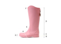 르아티 데일리 러버 롱 레인부츠 3cm, 230mm,235mm,240mm,245mm,250mm... 온라인스토어, 르아티 데일리 러버 롱 레인부츠 3cm - 소보제화 공식... 