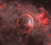 APOD: 2018 February 5 - NGC 7635: The Bubble Nebula Expanding