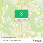 如何坐公交 或 地铁去성남시, 경기도的미금역 M4102 버스 정류장| Moovit