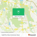 如何坐公交 或 地铁去수원시, 경기도的서울대학교 (Seoul University)| Moovit