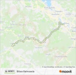 A0651 Route: Schedules, Stops & Maps - Campo De Las Monjas... (Updated) A0651 Route: Schedules, Stops & Maps - Campo De Las... 