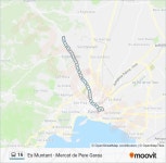 16 Route: Schedules, Stops & Maps - Es Muntant (Updated)