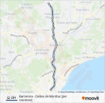 201 Route: Schedules, Stops & Maps - Estació DAutobusos De Caldes De Montbui (Updated)