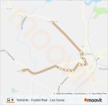 6 Route: Schedules, Stops & Maps - Las Casas (Updated)