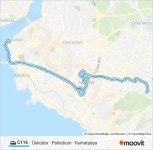 C116 Route: Schedules, Stops & Maps - Ferhatpaşa (Updated)