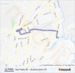 P40A Route: Schedules, Stops & Maps - San Pedro B1→Andres Sanin C5 (Updated) P40A Route: Schedules, Stops & Maps - San Pedro B1... 