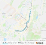 G11 Route: Schedules, Stops & Maps - Portal Del Sur (Updated)