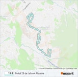 138 Route: Schedules, Stops & Maps - Portal 20 De Julio ⇄ Altamira (Updated)