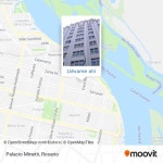 ¿Cómo llegar a Palacio Minetti en Rosario en Colectivo o Tren?