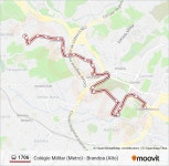 1706 Route: Schedules, Stops & Maps - Brandoa (Alto) (Updated)