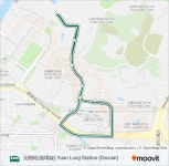611a路線：時刻表，站點和地圖-元朗站(循環線) Yuen Long Station (Circular) （更新）