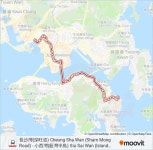 n118 Route: Schedules, Stops & Maps - 小西灣(藍灣半島) Siu Sai Wan (Island Resort) (Updated)