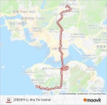 N170 Route: Schedules, Stops & Maps - 沙田市中心 Sha Tin Central (Updated)