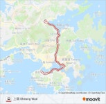 n307 Route: Schedules, Stops & Maps - 上環 Sheung Wan (Updated)