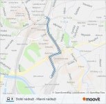 x Route: Schedules, Stops & Maps - Dolní Nádraží (Updated)