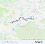 t Route: Schedules, Stops & Maps - Karlovy Vary, Tesco (Updated)
