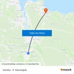 Gernika to Ibarrangelu with public transportation