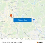 양평군, 경기도 to 강동구, 서울시 with public transportation