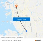 Pyeongtaek, Gyeonggi Province to Goyang-si, Gyeonggi-do with public transportation