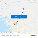 연천군, 경기도 to 김포시, 경기도 with public transportation