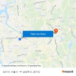강서구, 서울시 to 남양주시, 경기도 with public transportation