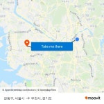 강동구, 서울시 to 부천시, 경기도 with public transportation