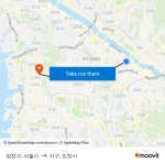 양천구, 서울시 to 서구, 인천시 with public transportation