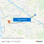 은평구, 서울시 to 서구, 인천시 with public transportation