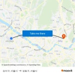 강서구, 서울시 to 성동구, 서울시 with public transportation