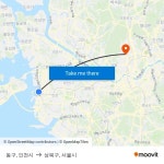 동구, 인천시 to 성북구, 서울시 with public transportation