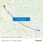 여주군, 경기도 to 성북구, 서울시 with public transportation