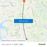 오산시, 경기도 to 성북구, 서울시 with public transportation