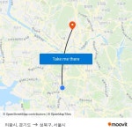 의왕시, 경기도 to 성북구, 서울시 with public transportation
